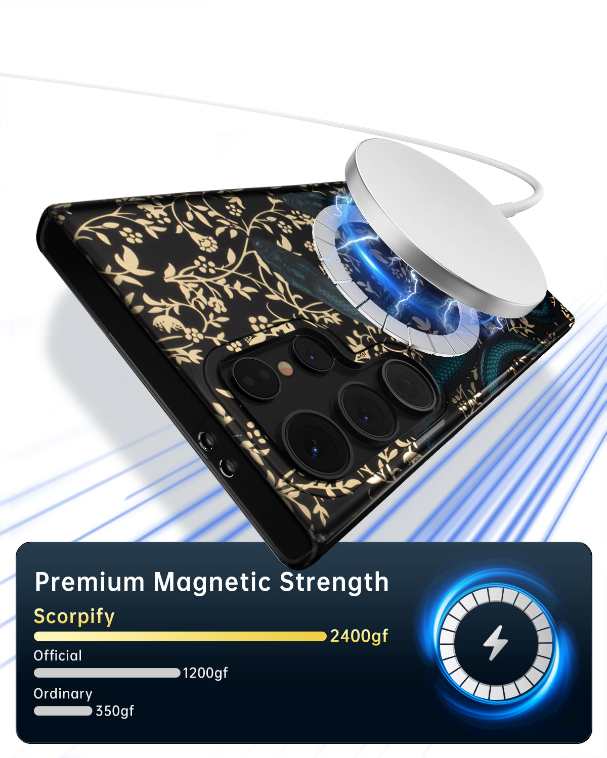 Double Snake MagSafe Samsung Galaxy Case