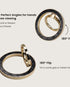 Scorpify Black Leopard MagSafe Ring Holder