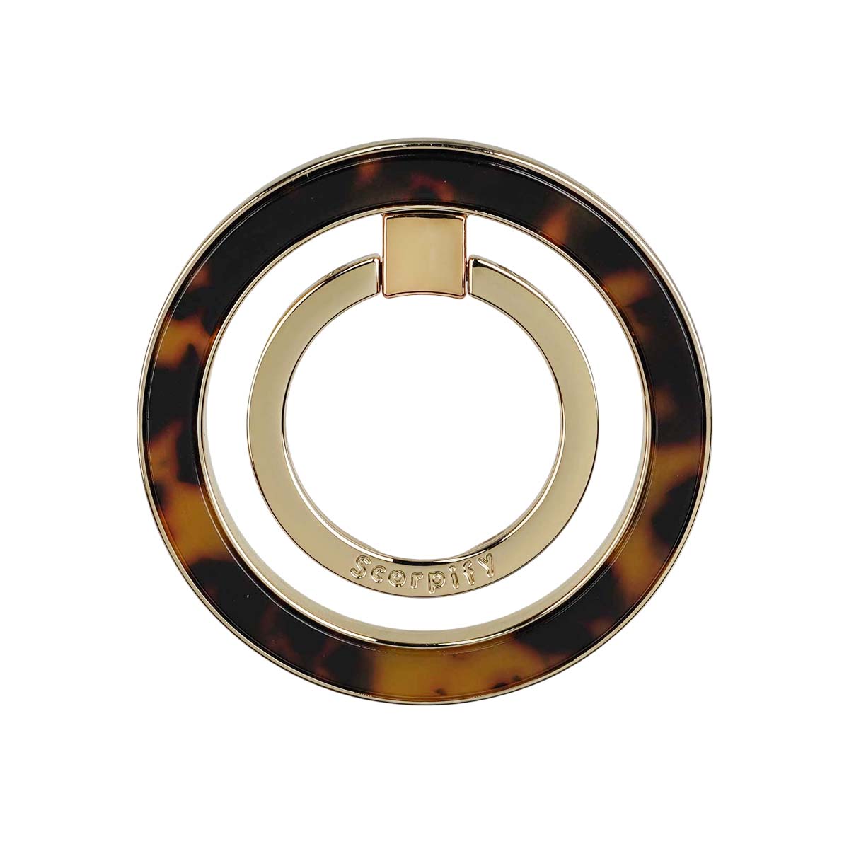 Brown Tortoise Shell MagSafe Ring Holder