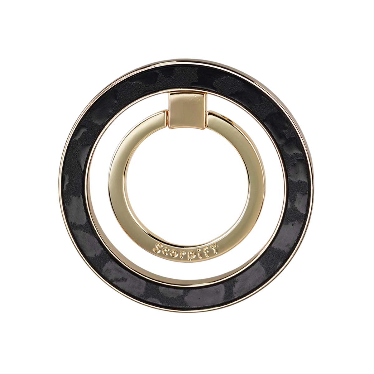 Scorpify Black Leopard MagSafe Ring Holder
