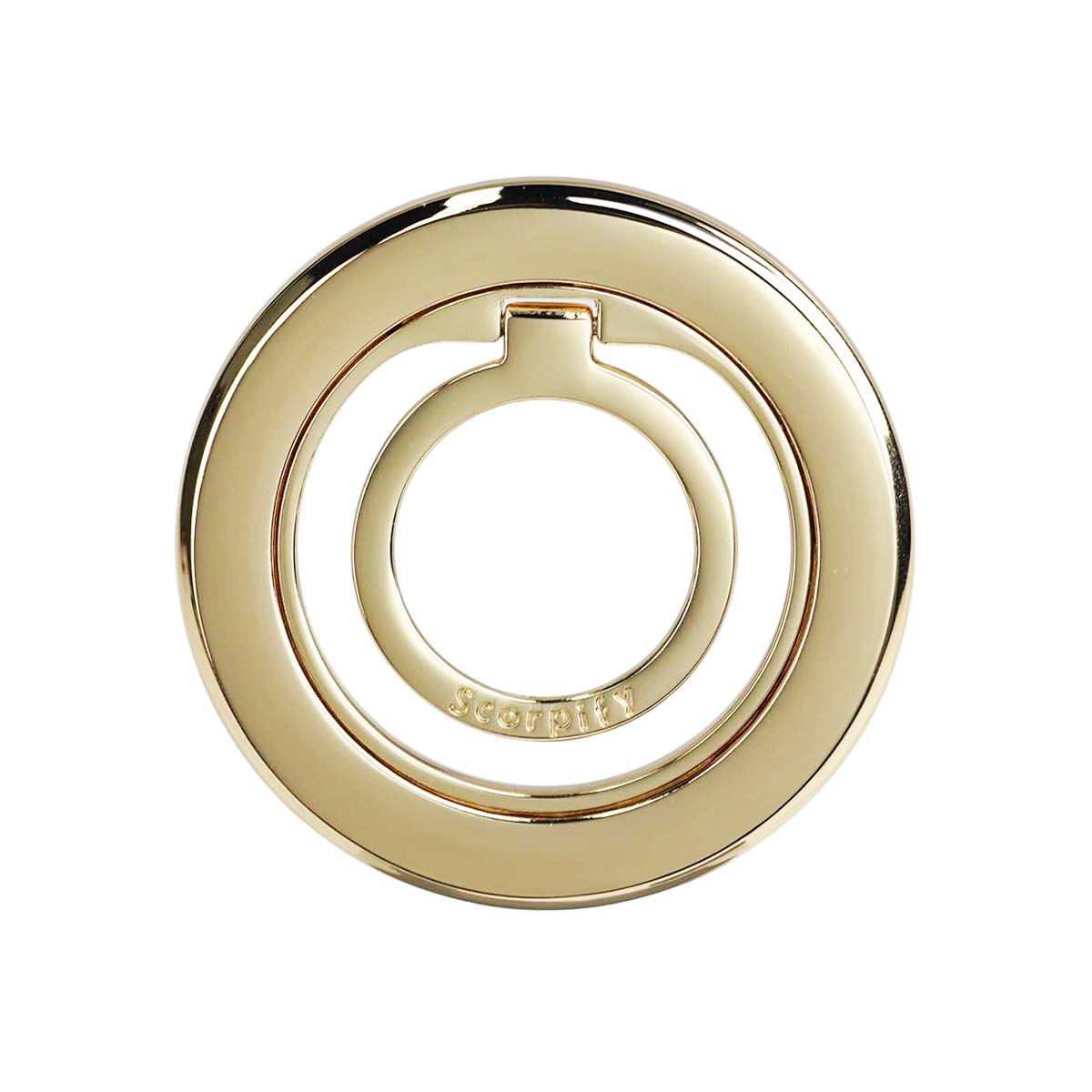 Scorpify Solid Gold Phone Ring Holder For Stylish Grip