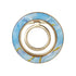 Icelandic blue marble phone ring holder with stone texture