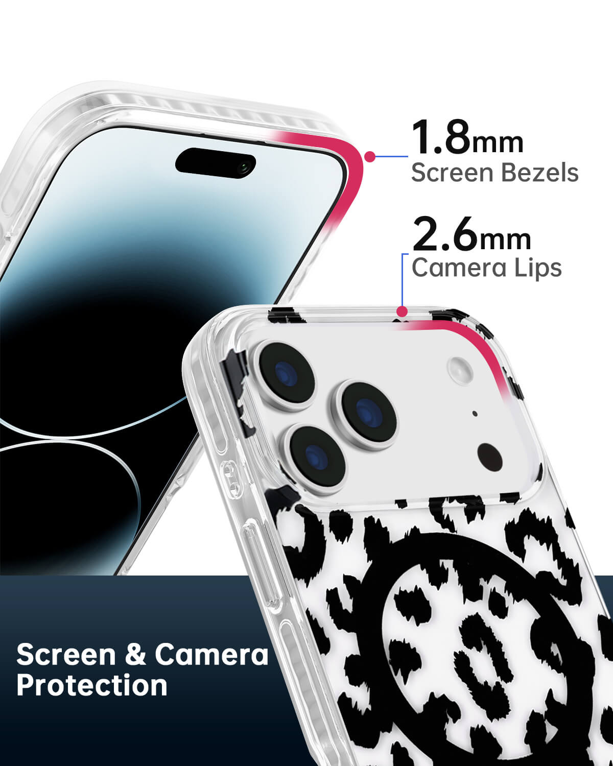 Fashionable leopard iPhone case for trendy protection
