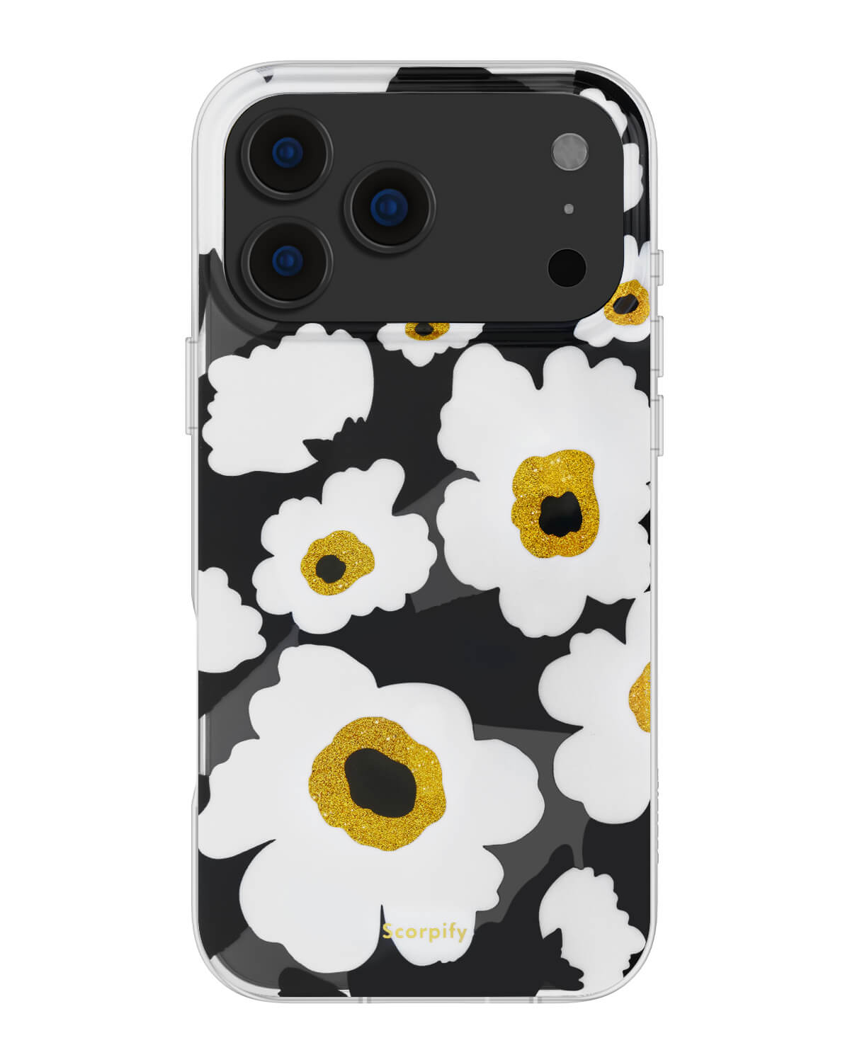 Corn poppy floral iPhone 17 MagSafe phone case
