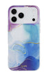 iPhone 17 blue marble MagSafe phone case cover