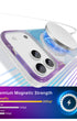 Protective marble phone cover MagSafe compatible
