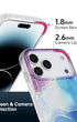 Slim tin foil style marble MagSafe iPhone case