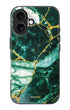 Strong iPhone 17 Phone Case Featuring Smooth Marble Print