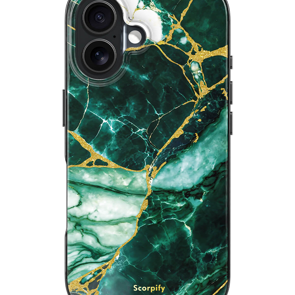 Strong iPhone 17 Phone Case Featuring Smooth Marble Print