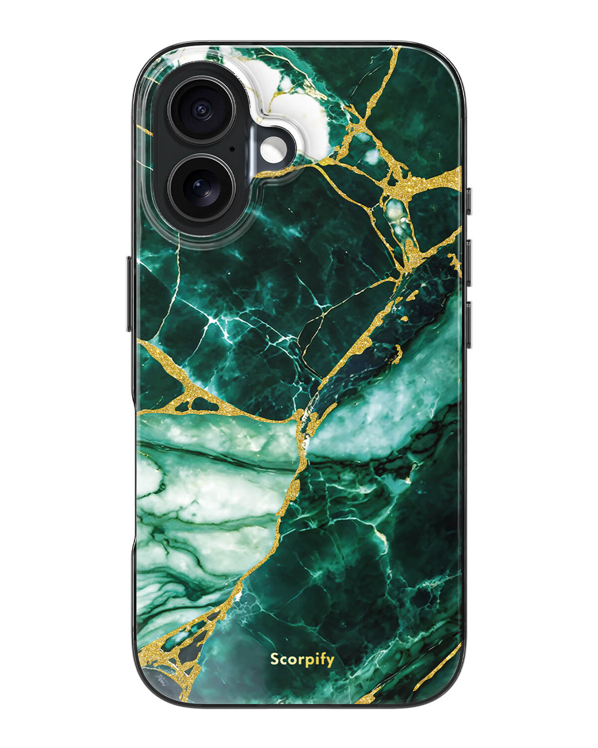 Emerald Green Marble MagSafe iPhone Case
