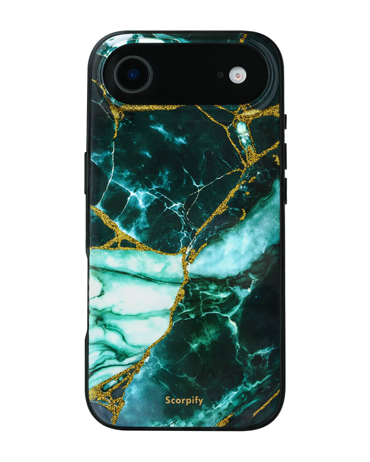 Chic Green Pattern iPhone 17 Case Offering Comfortable Grip