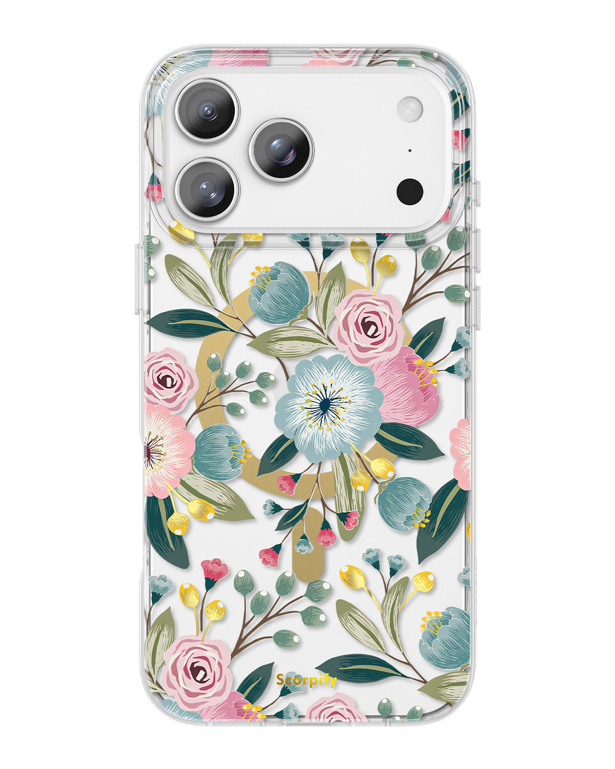 Hibiscus Floral Phone Case for iPhone 17 Pro