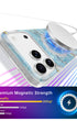 Premium Magsafe Phone Case With Refined Marble Finish for iPhone 17
