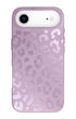 Purple leopard statement iPhone case crafted for daily use