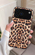 Bold cheetah print phone case for stylish protection