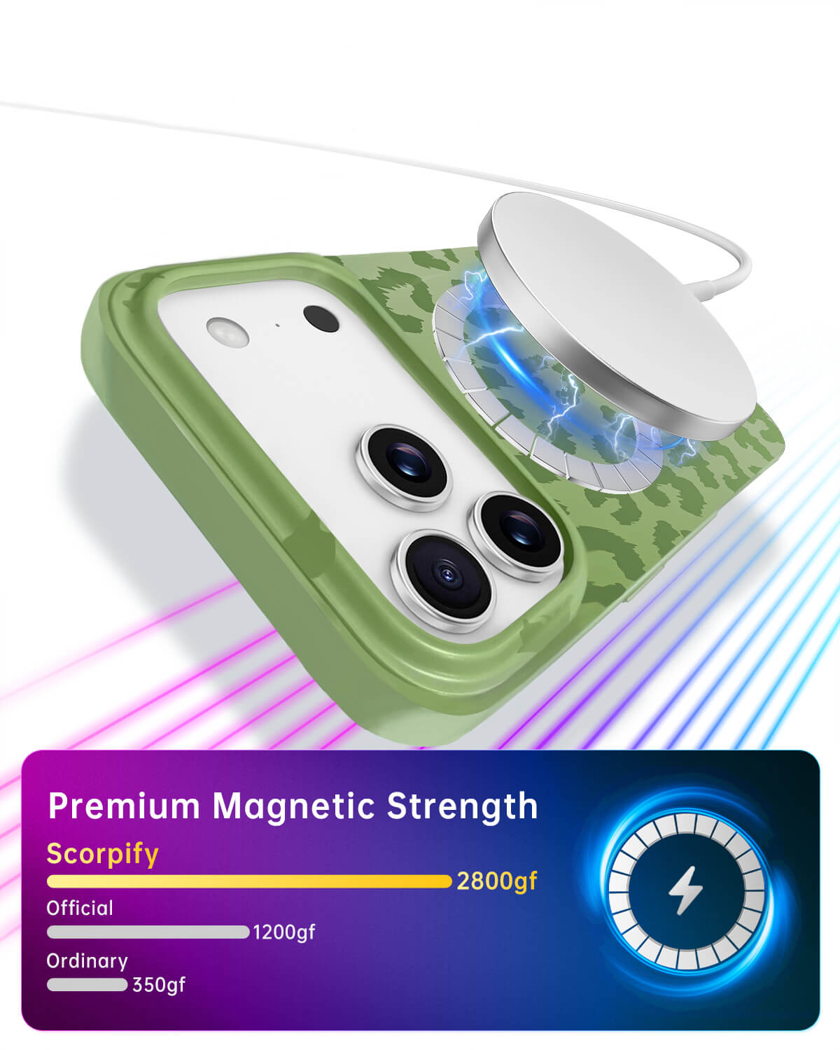 Functional MagSafe Phone Case Ensuring Easy Attachment