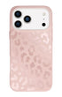Neutral leopard design featured on a slim iPhone case
