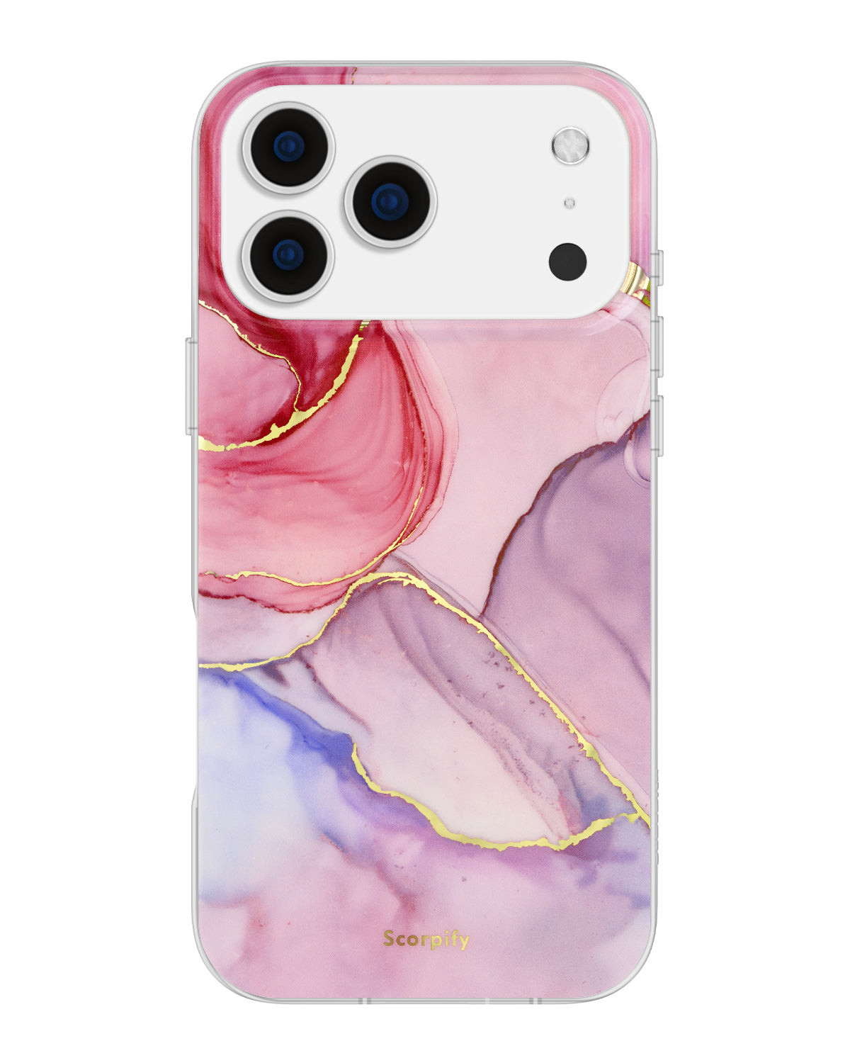 Elegant Pink Phone Case With A Soft Glossy Finish for iPhone 17