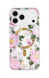 Pink peony floral iPhone 17 MagSafe phone case