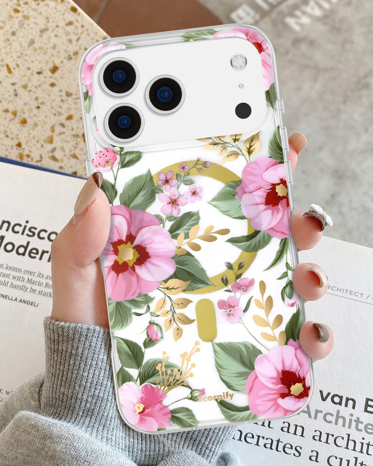 iphone_17_Pink_Primrose_case_pic_17_pro_max_handhold_scorpify