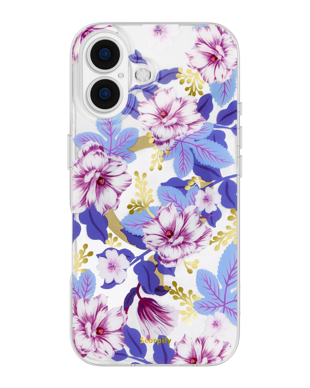 Purple Hibiscus MagSafe iPhone Case