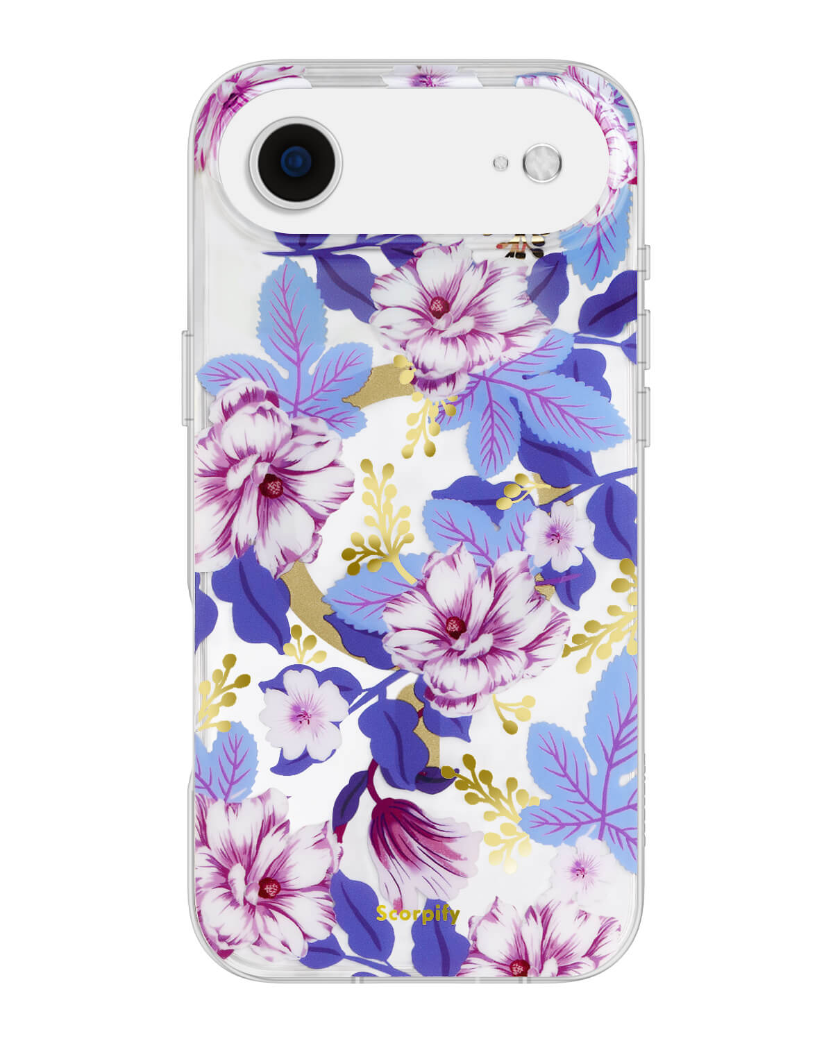 Purple Hibiscus MagSafe iPhone Case