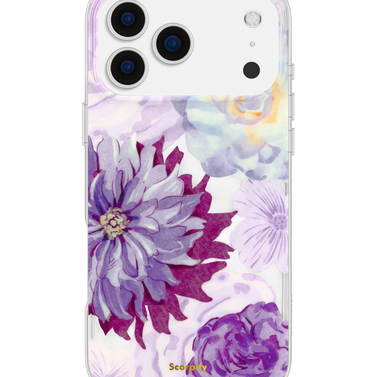Purple Zinnia MagSafe iPhone Case
