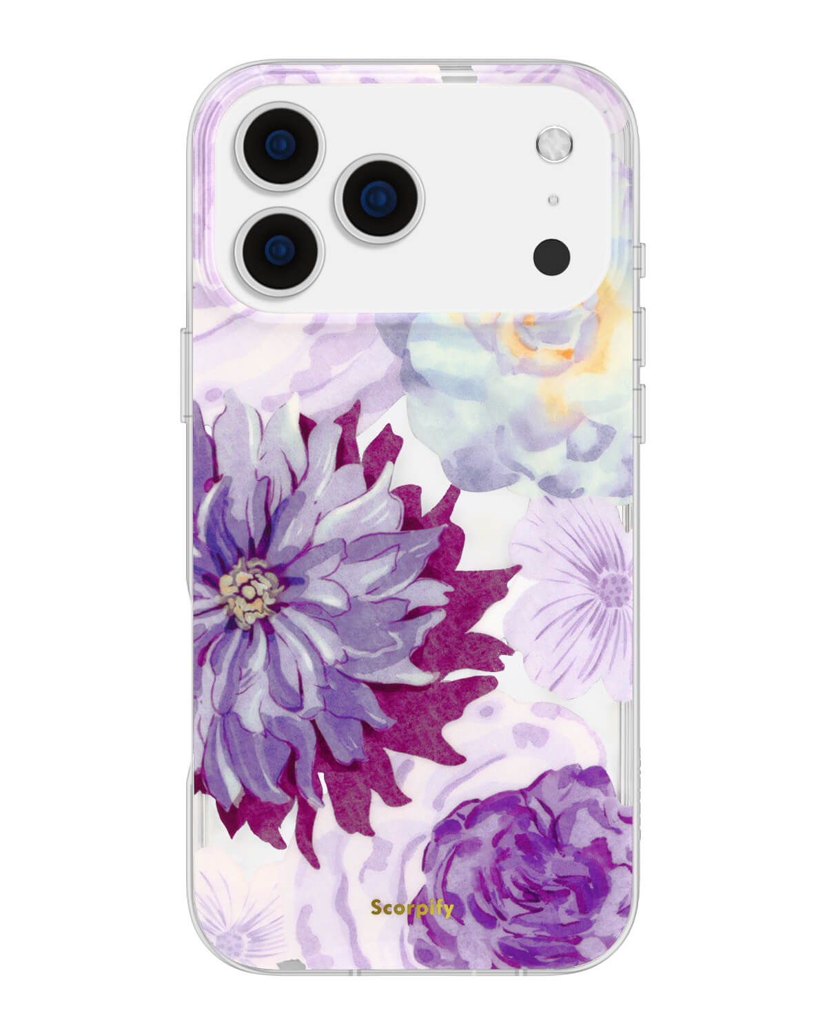 Purple Zinnia MagSafe iPhone Case