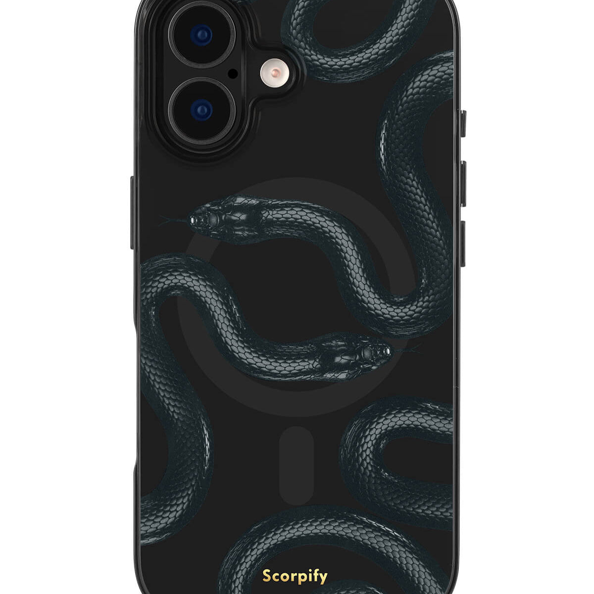 Elegant iPhone 17 Phone Case With Subtle Snake Print