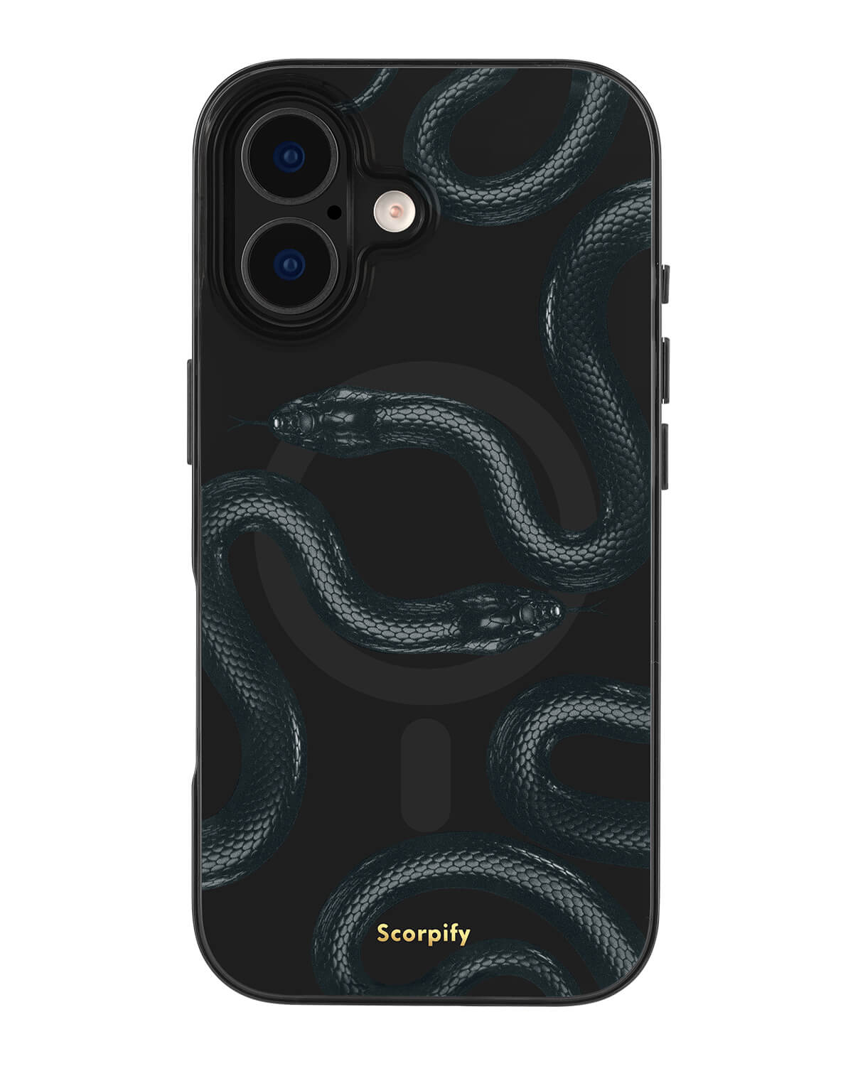 Black Snake Magnetic Cell Phone Case - Scorpify