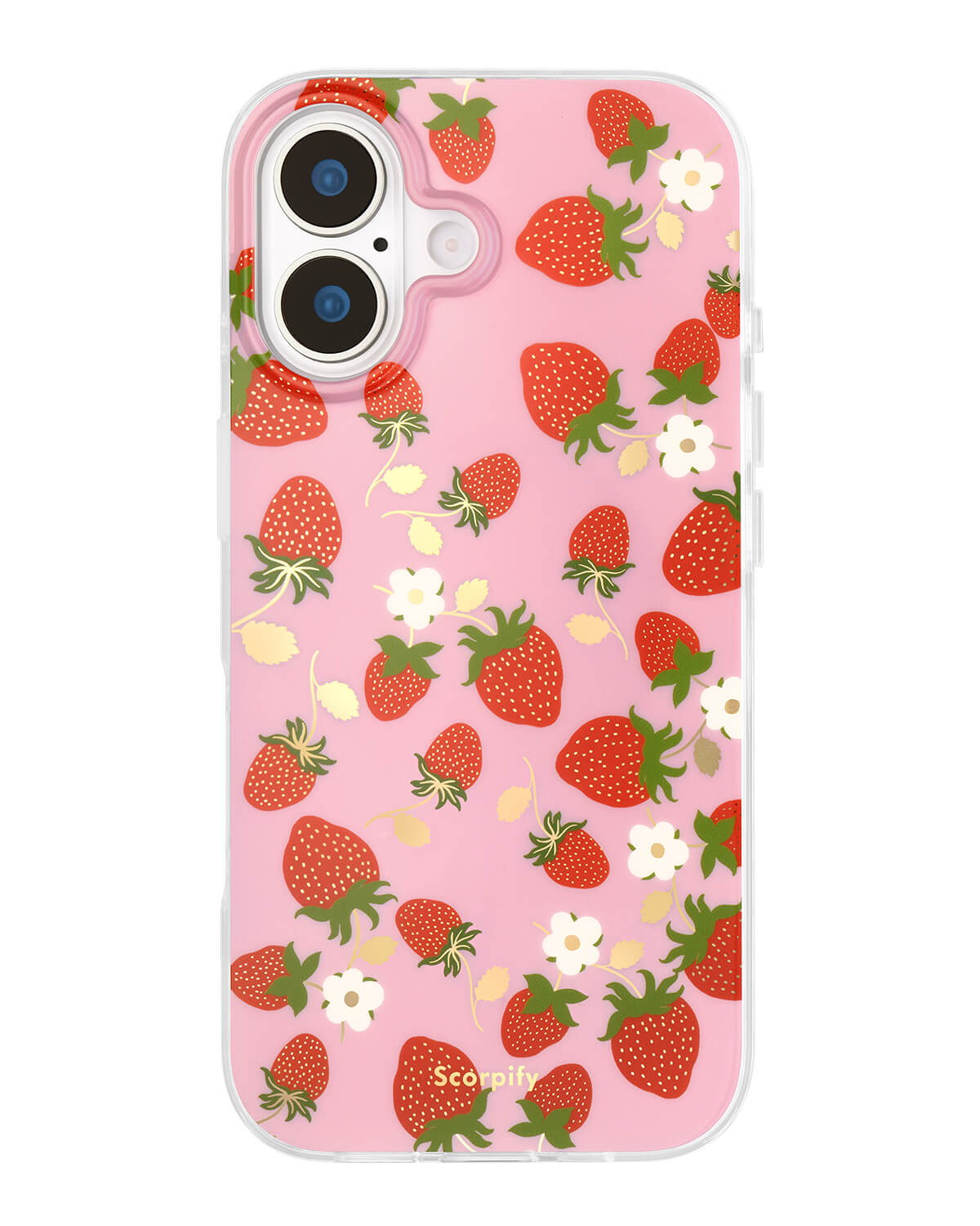 Scorpify iPhone 17 Case Strawberry Party Impact Case with MagSafe Scorpify iPhone 17 Case Strawberry Party Impact Case with MagSafe