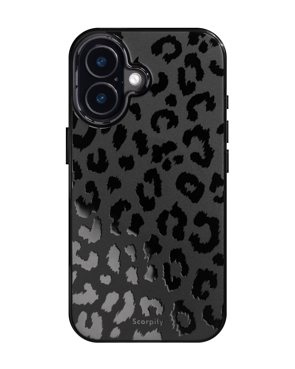Scorpify iPhone 17 Case Black Leopard Impact Case with MagSafe