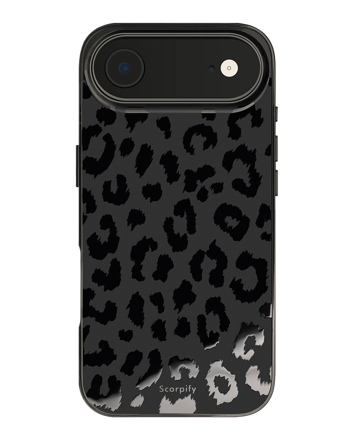 Black Leopard Print Phone Case for iPhone 17 - Scorpify