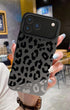Stylish Leopard Print iPhone Cover showing bold  design