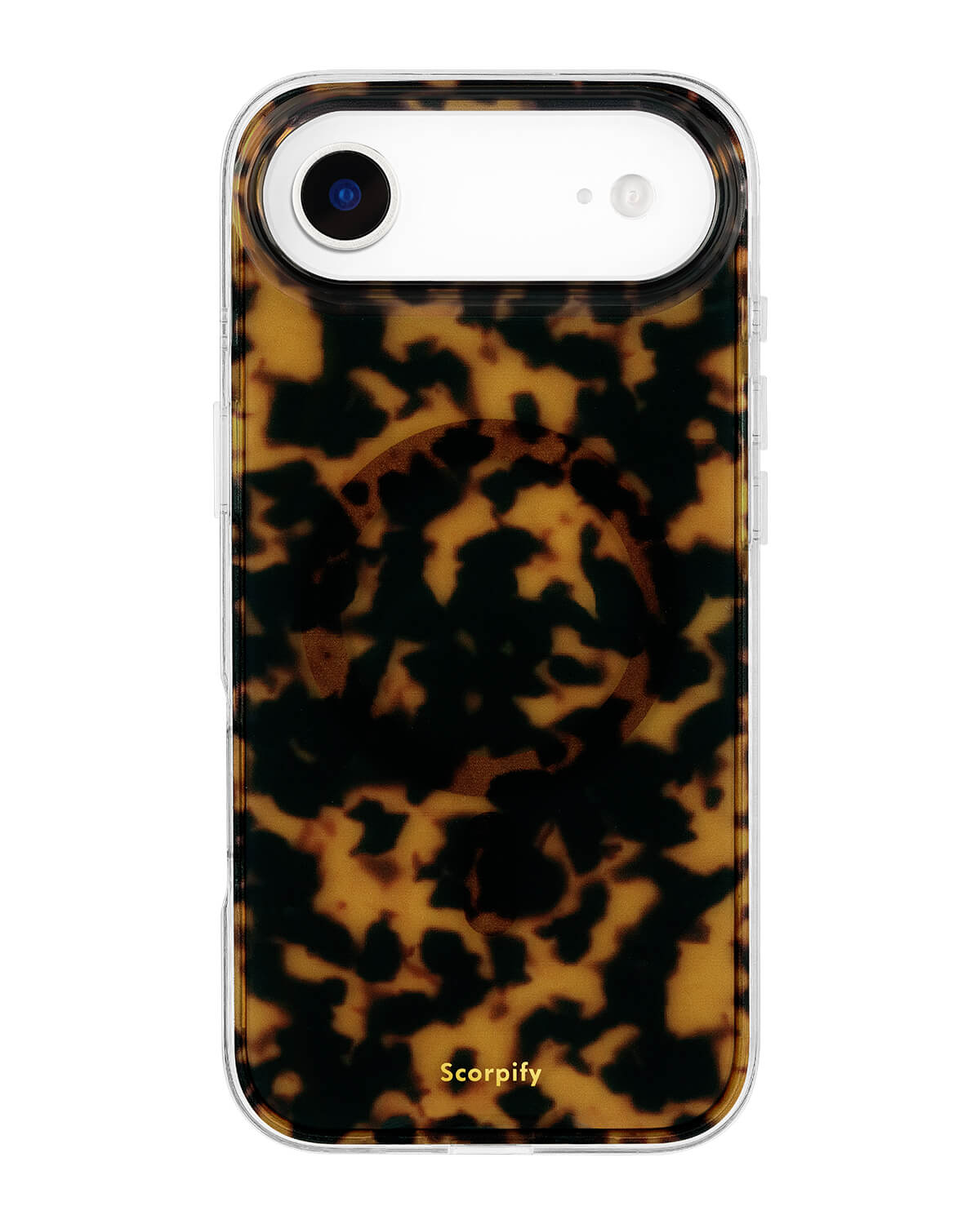 Classic tortoise iPhone 14 Pro case with durable finish
