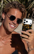 Protective tortoise shell phone case for iPhone 17
