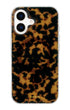 Fashionable tortoise shell iPhone 14 Pro case design