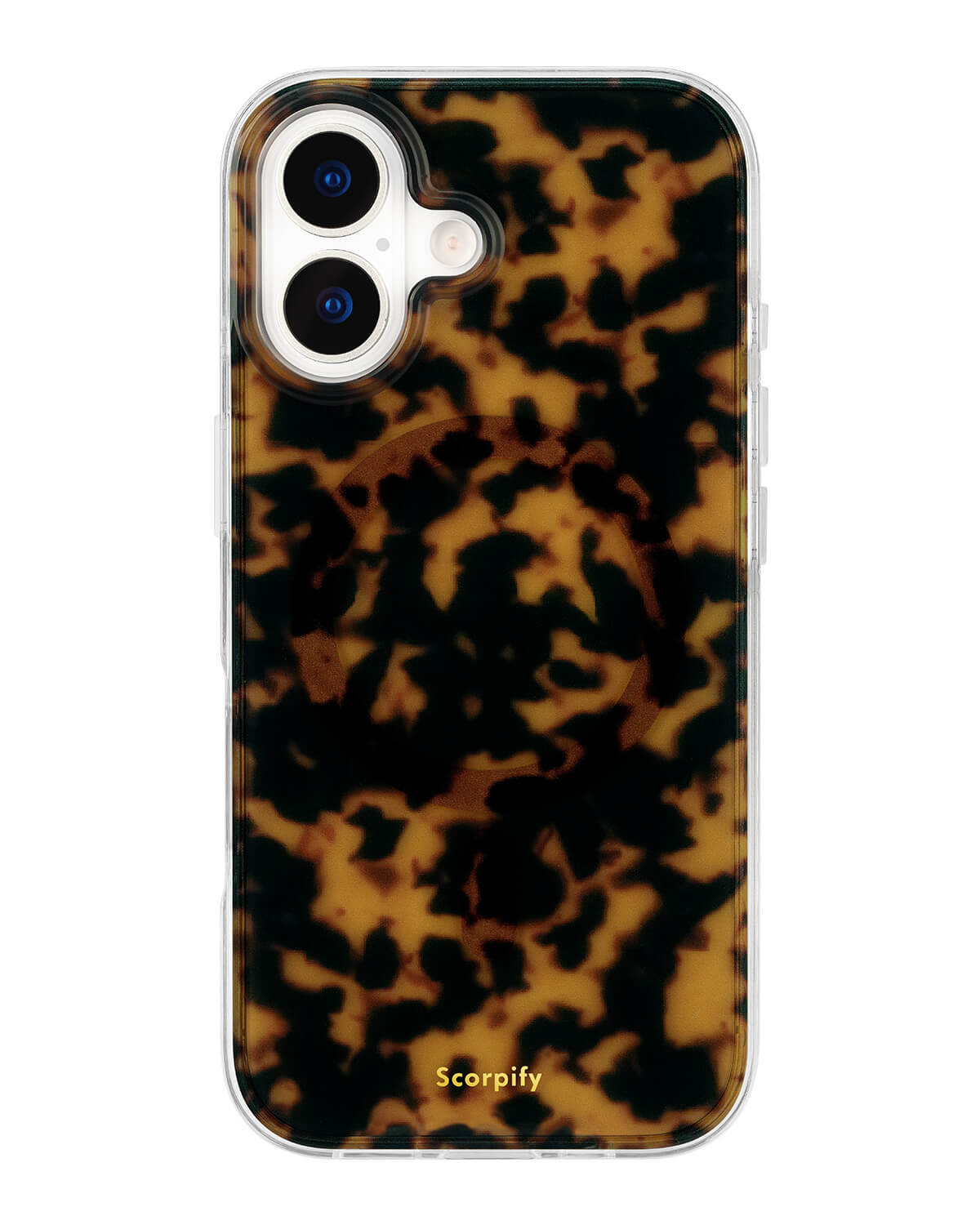 Fashionable tortoise shell iPhone 14 Pro case design