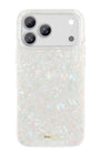 Sparkly pearl iPhone case front view
