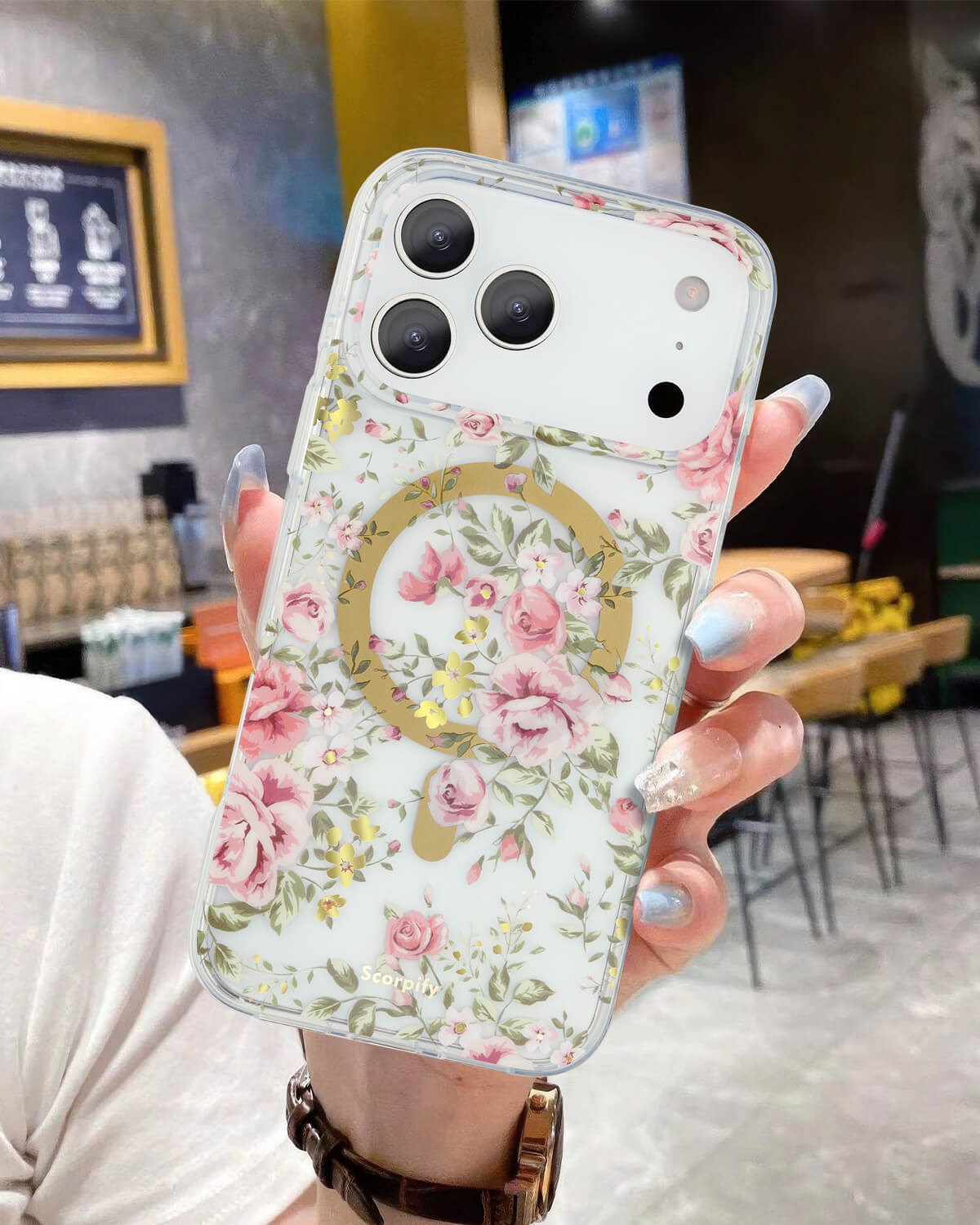 Country Rose MagSafe iPhone Case, iPhone 17 Pro Max