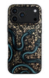 Chic Black Snake Phone Case With A Glossy Retro Look for iPhone 17 Pro