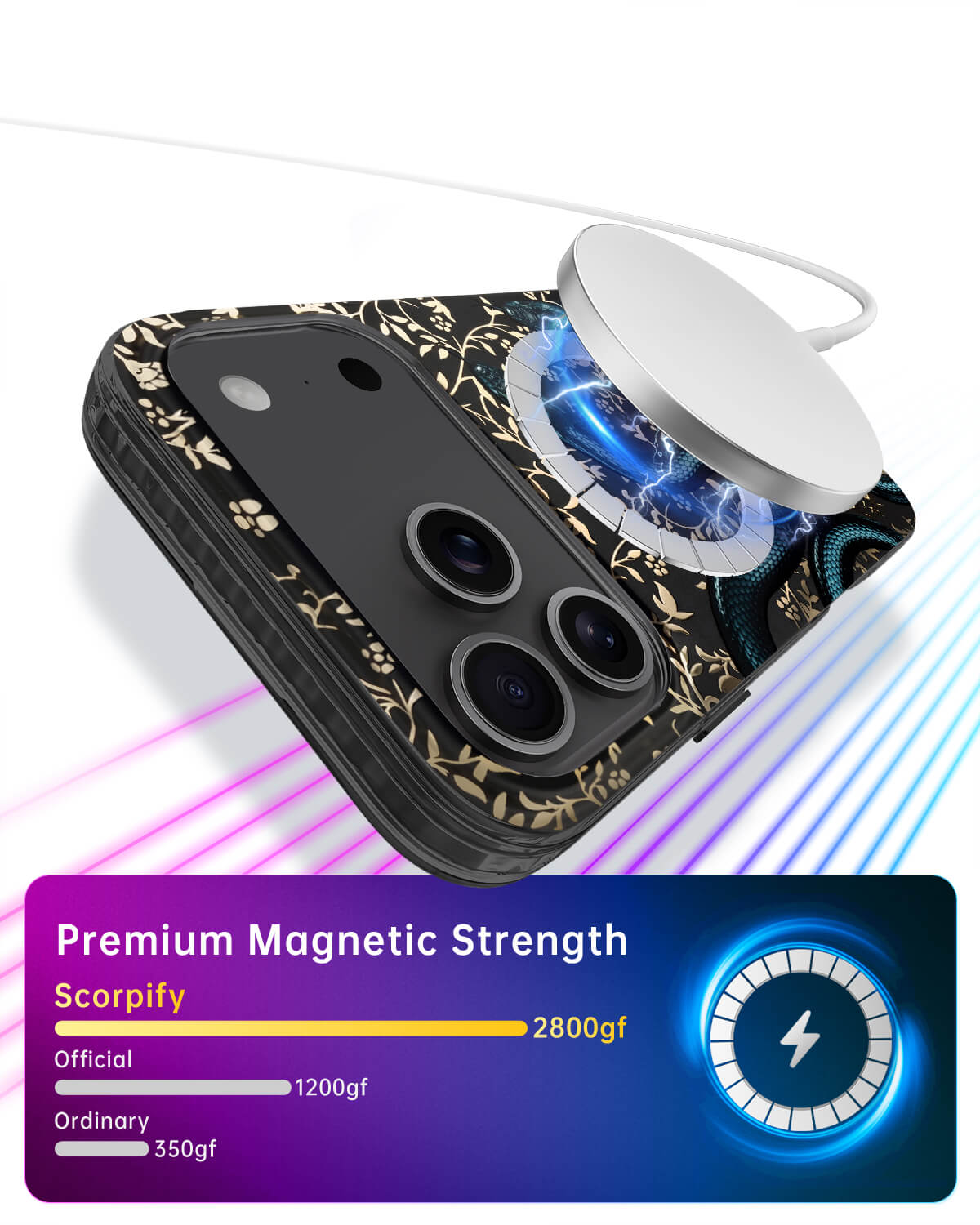 Slim MagSafe Phone Case Built For Fast Wireless Charging for iPhone 17