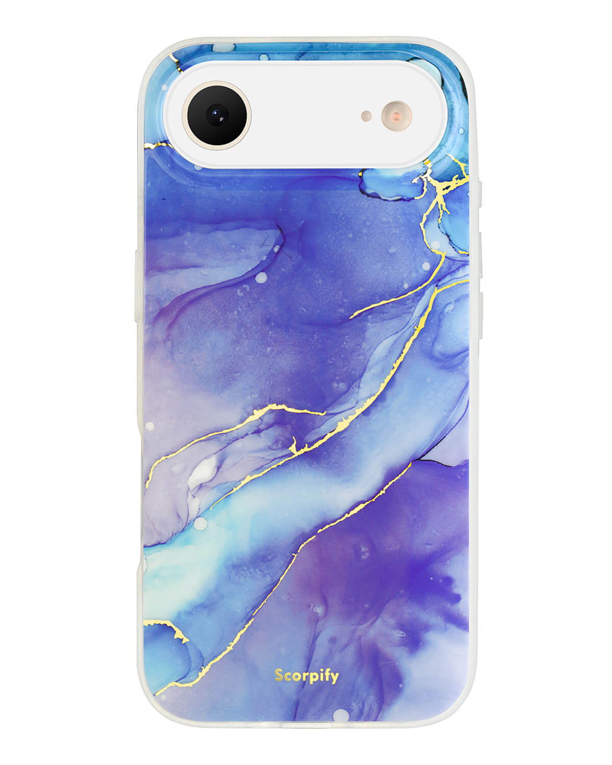 Modern marble iPhone case with artistic gradient look