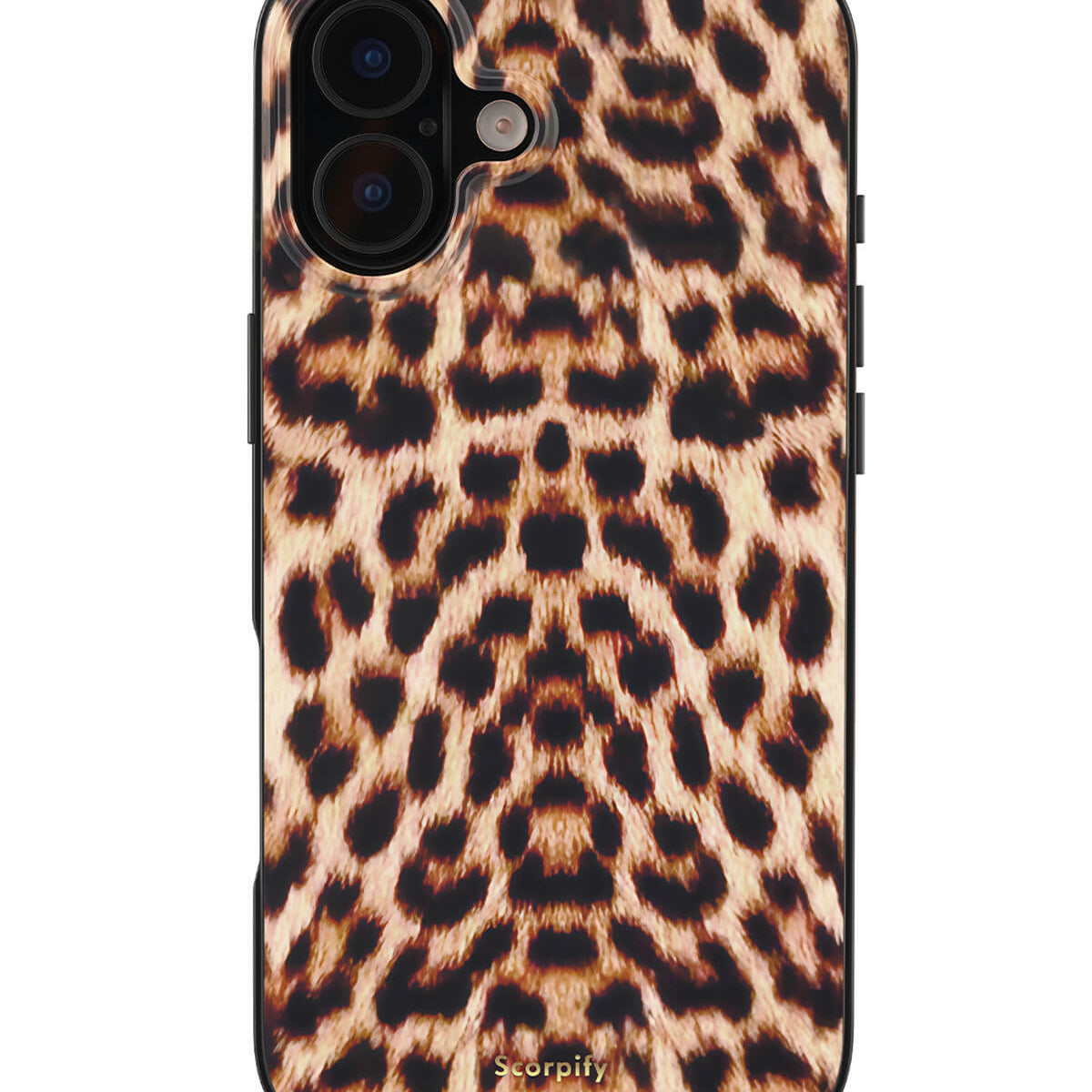 Slim leopard print iPhone 17 case with durable build