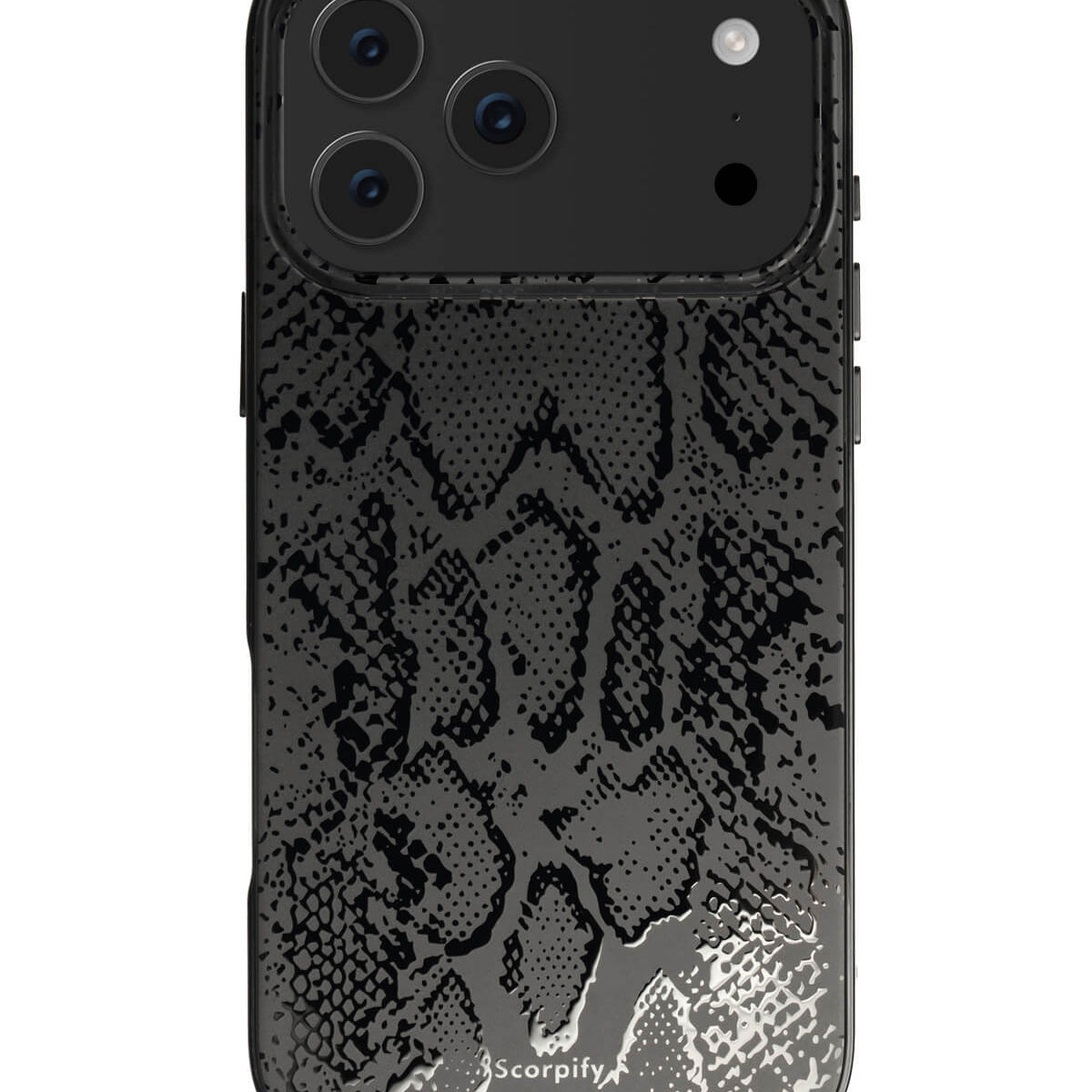 Matte reptile texture applied to a sleek magnetic iPhone case