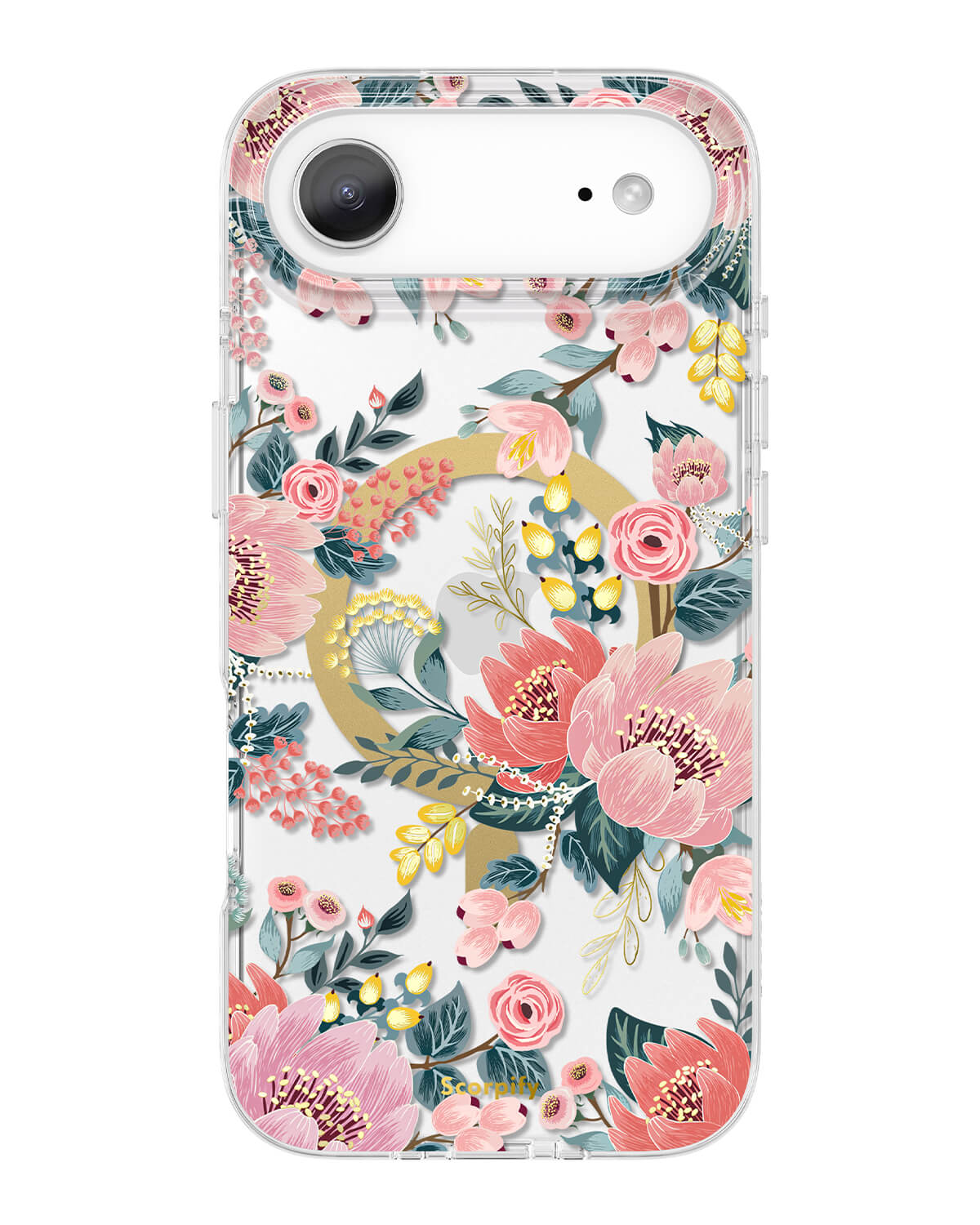 Epiphyllum-inspired floral design created for MagSafe compatibility