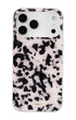 iPhone 17 pink tortoise shell MagSafe phone case