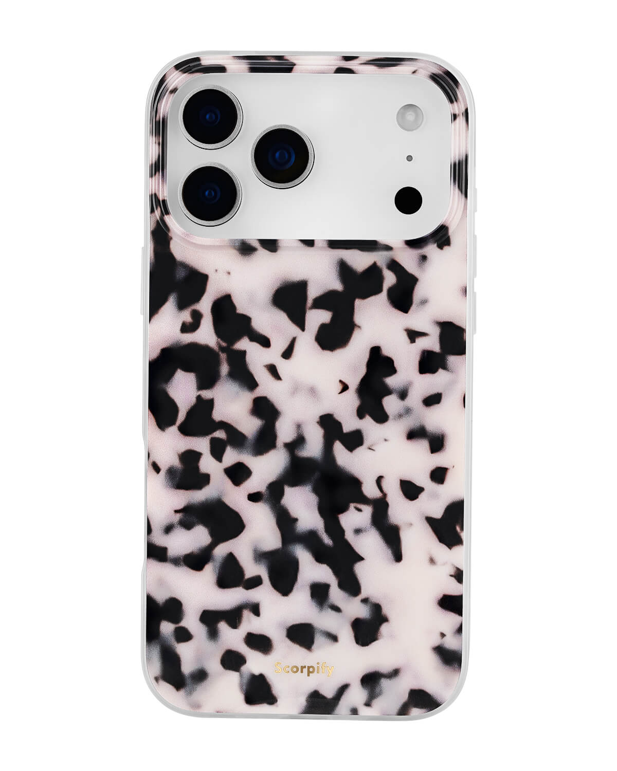 iPhone 17 pink tortoise shell MagSafe phone case