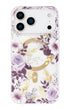 Elegant Floral Phone Case With Subtle Protective Touch for iPhone 17