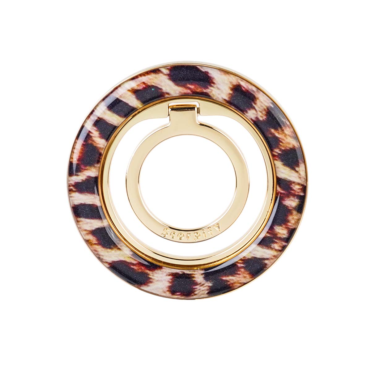 Scorpify Leopard Phone Ring Holder For Stylish Grip